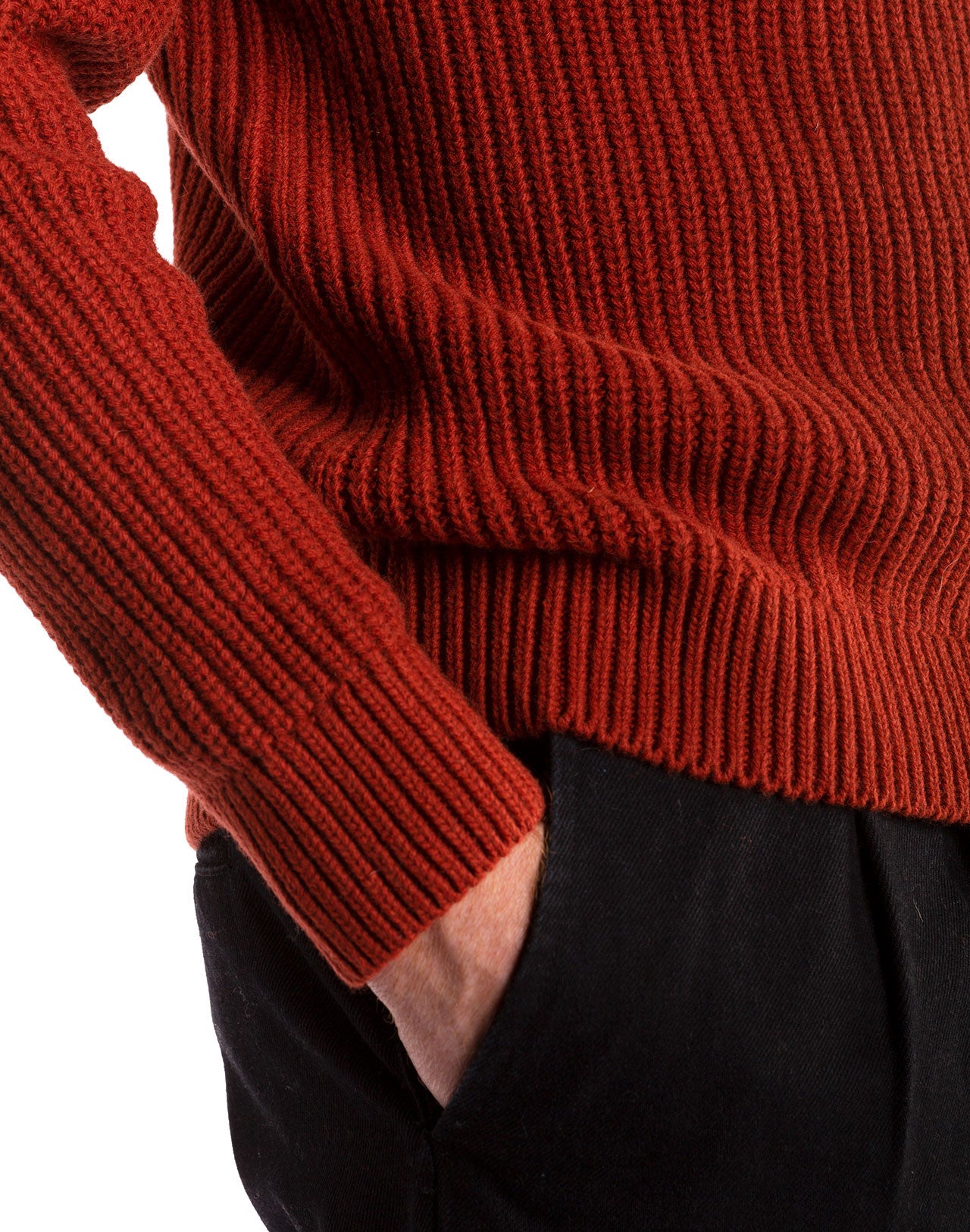 Pull Folko terracotta