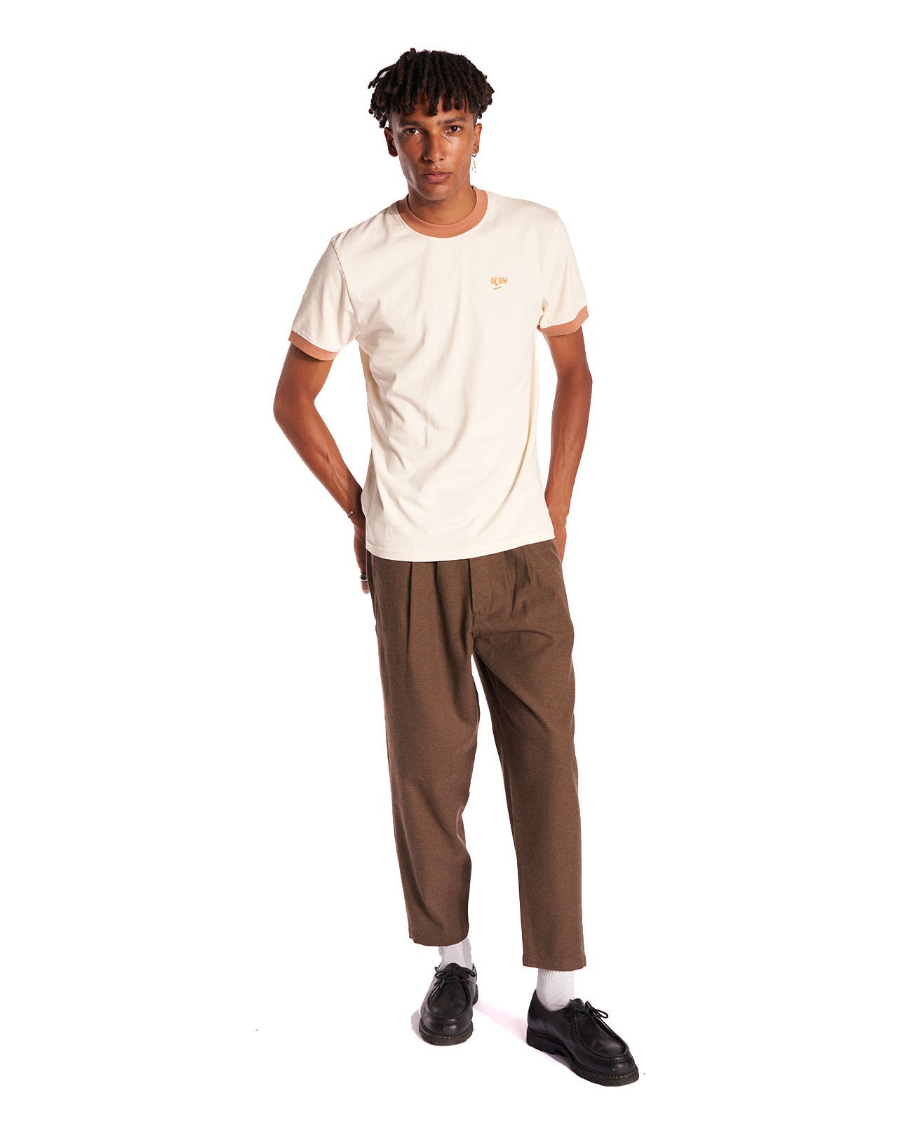 T-shirt Aston ivoire