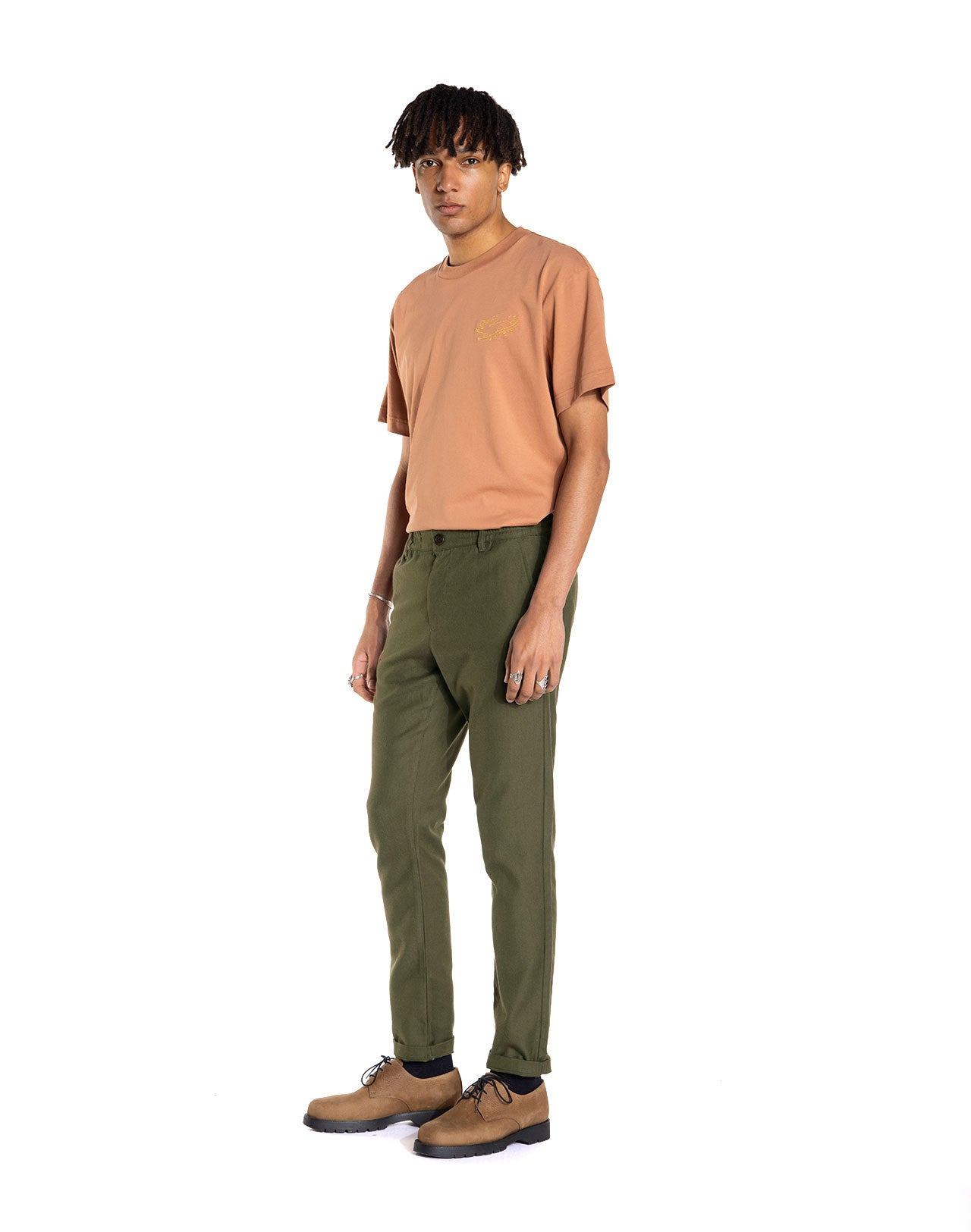 Pantalon Chino kaki