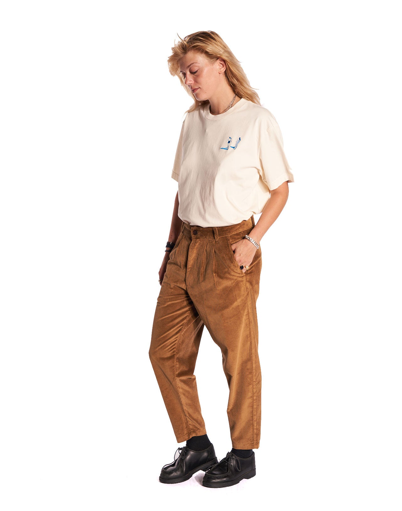 Pantalon Swing marron