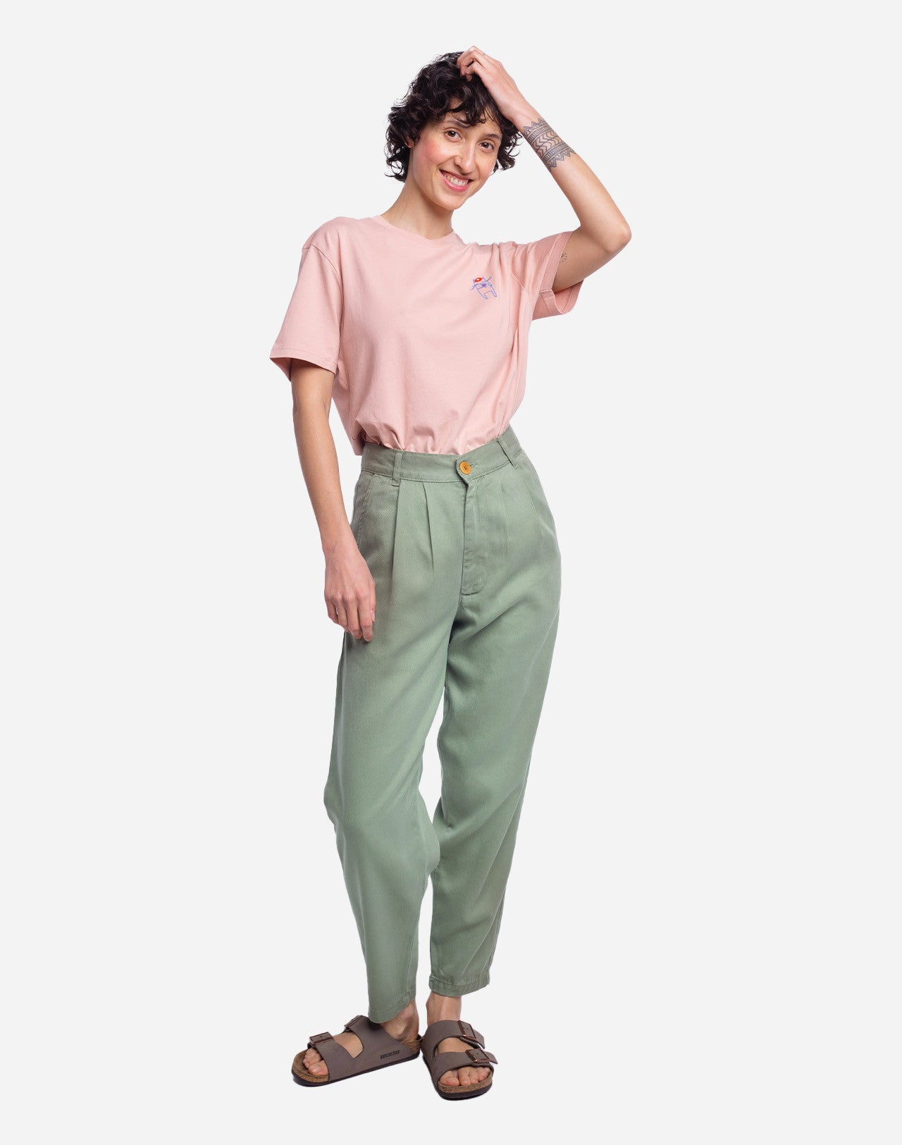 Pantalon Swing vert sauge