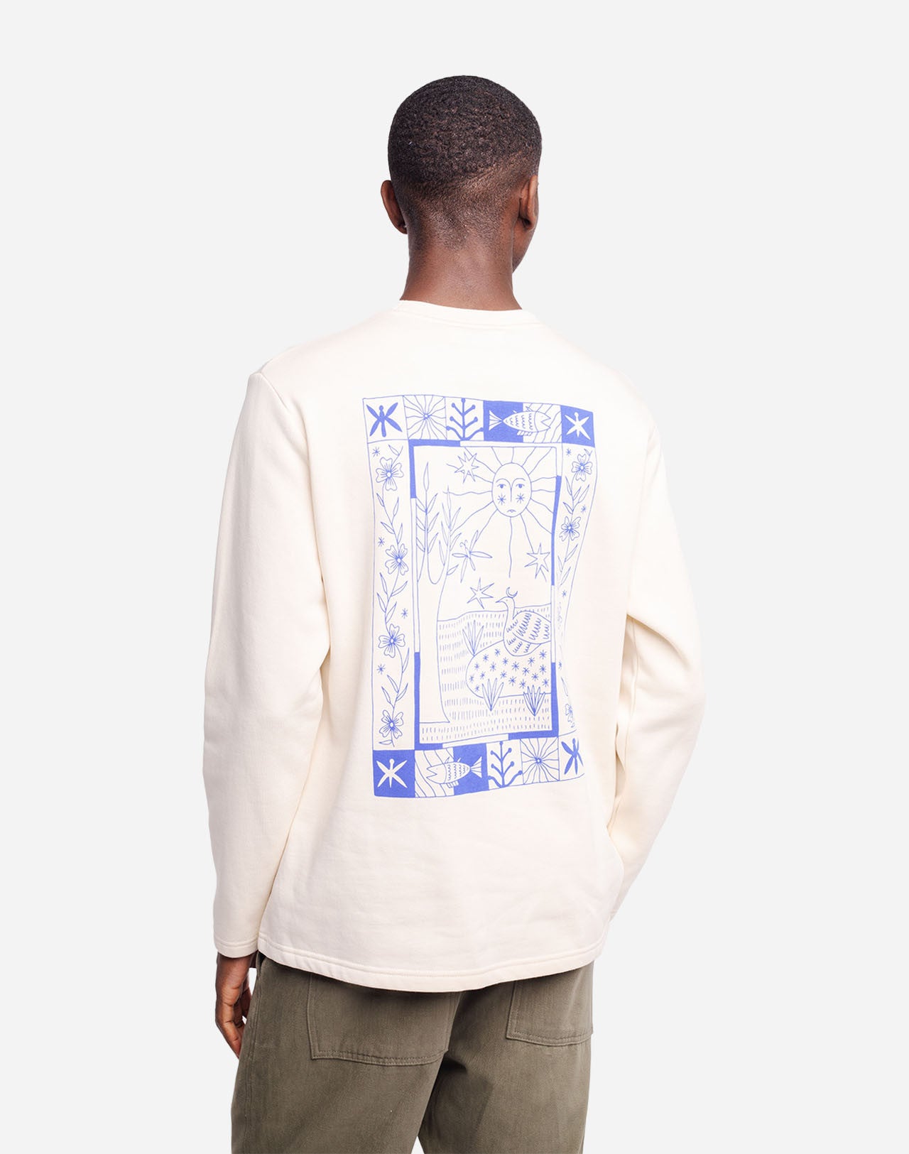 Sweat Estanque ivoire