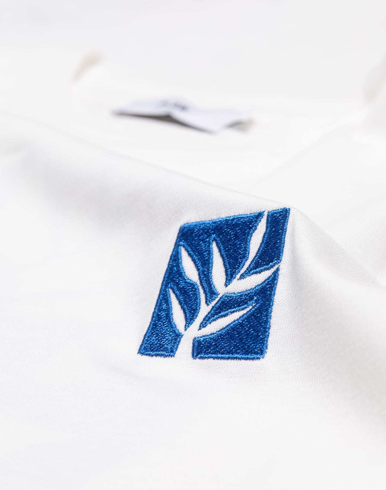 T-shirt Damier écru ample