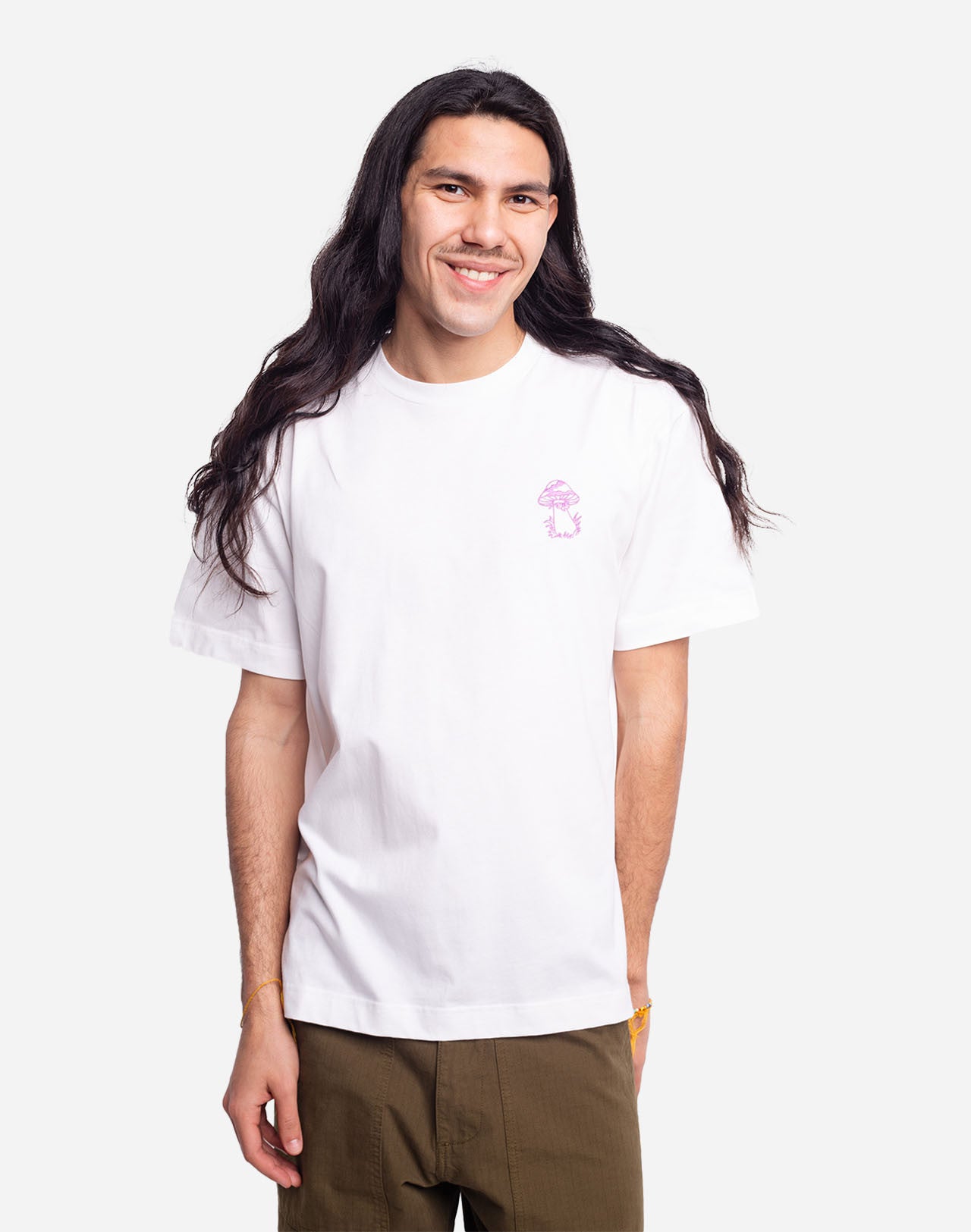 T-shirt Hats club écru ample