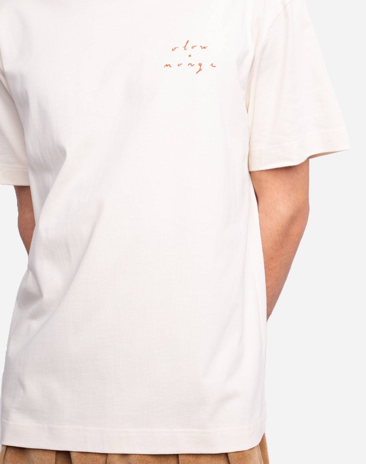 T-shirt Hiden ivoire ample