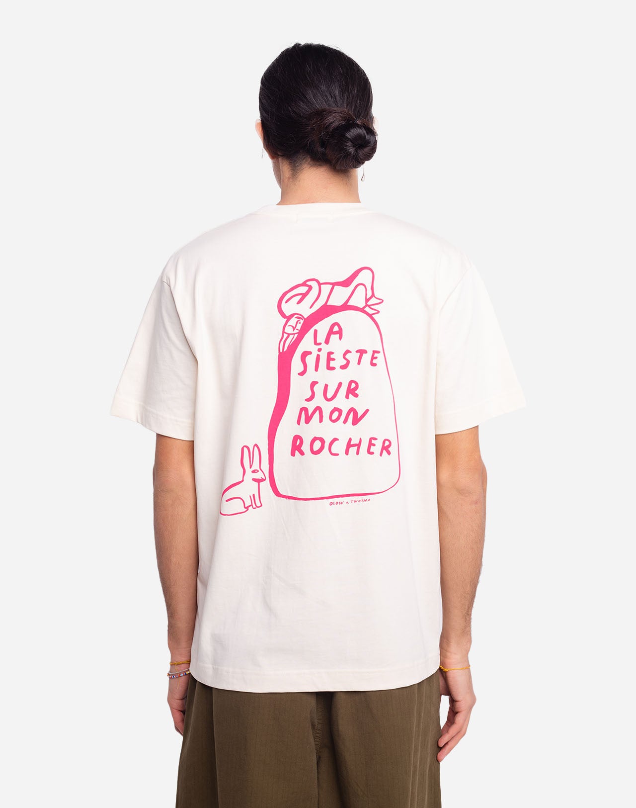 T-shirt La Sieste ivoire ample