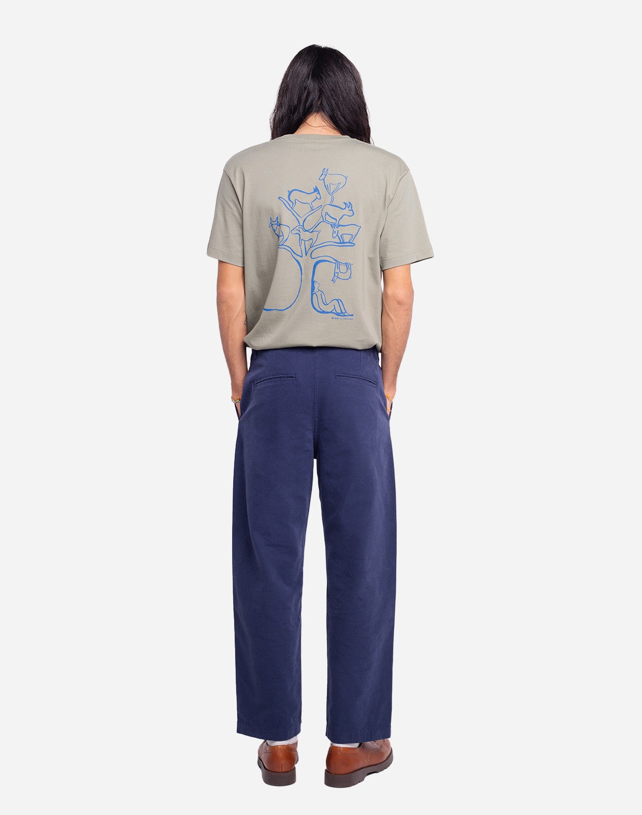 Pantalon Gamal marine