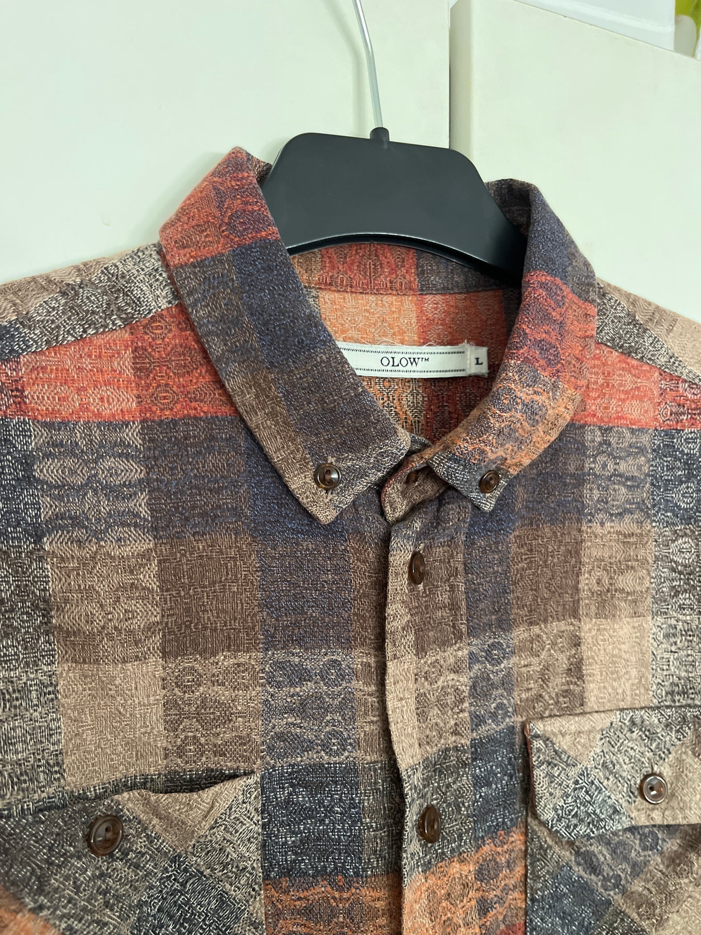 Chemise à carreaux