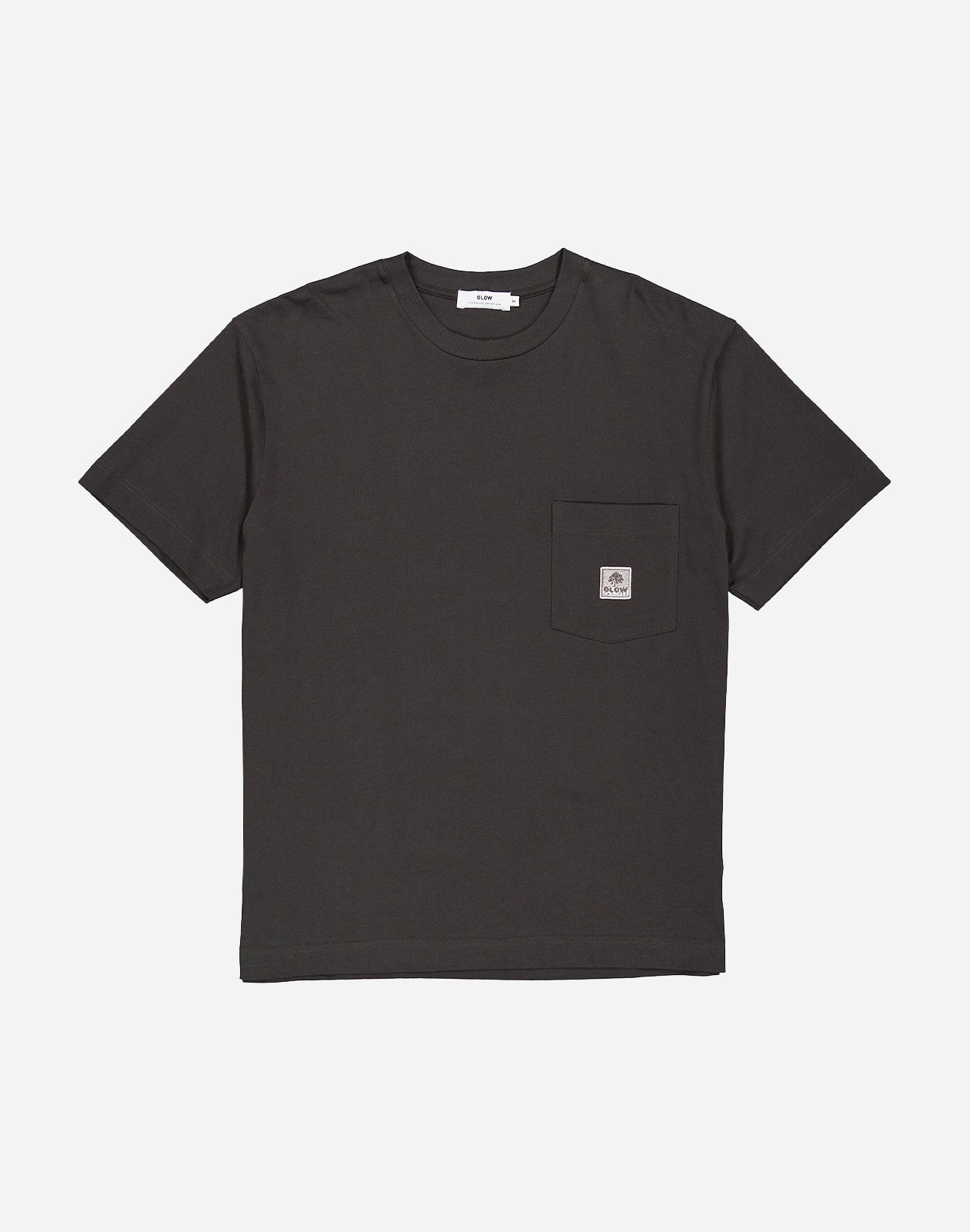 T-shirt Canopée noir carbone ample