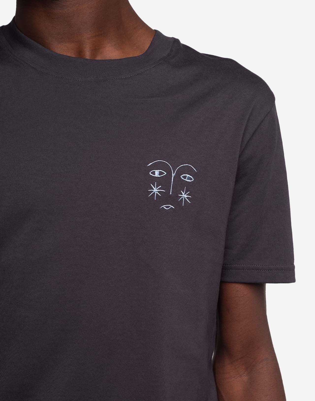 T-shirt Oak noir carbone