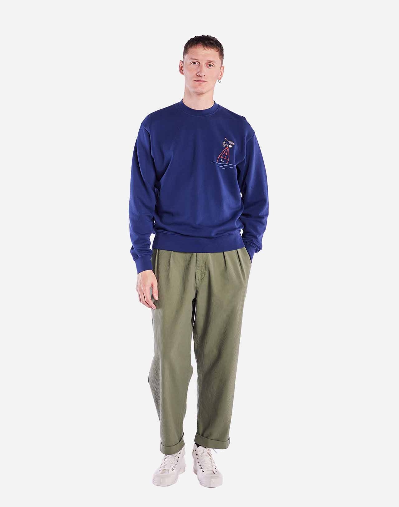 Sweat Buoy bleu outremer