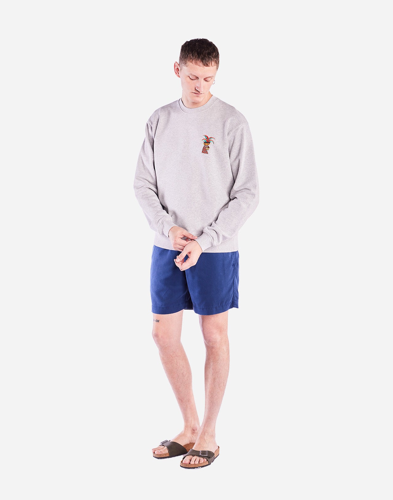 Sweat Yaguar gris chiné