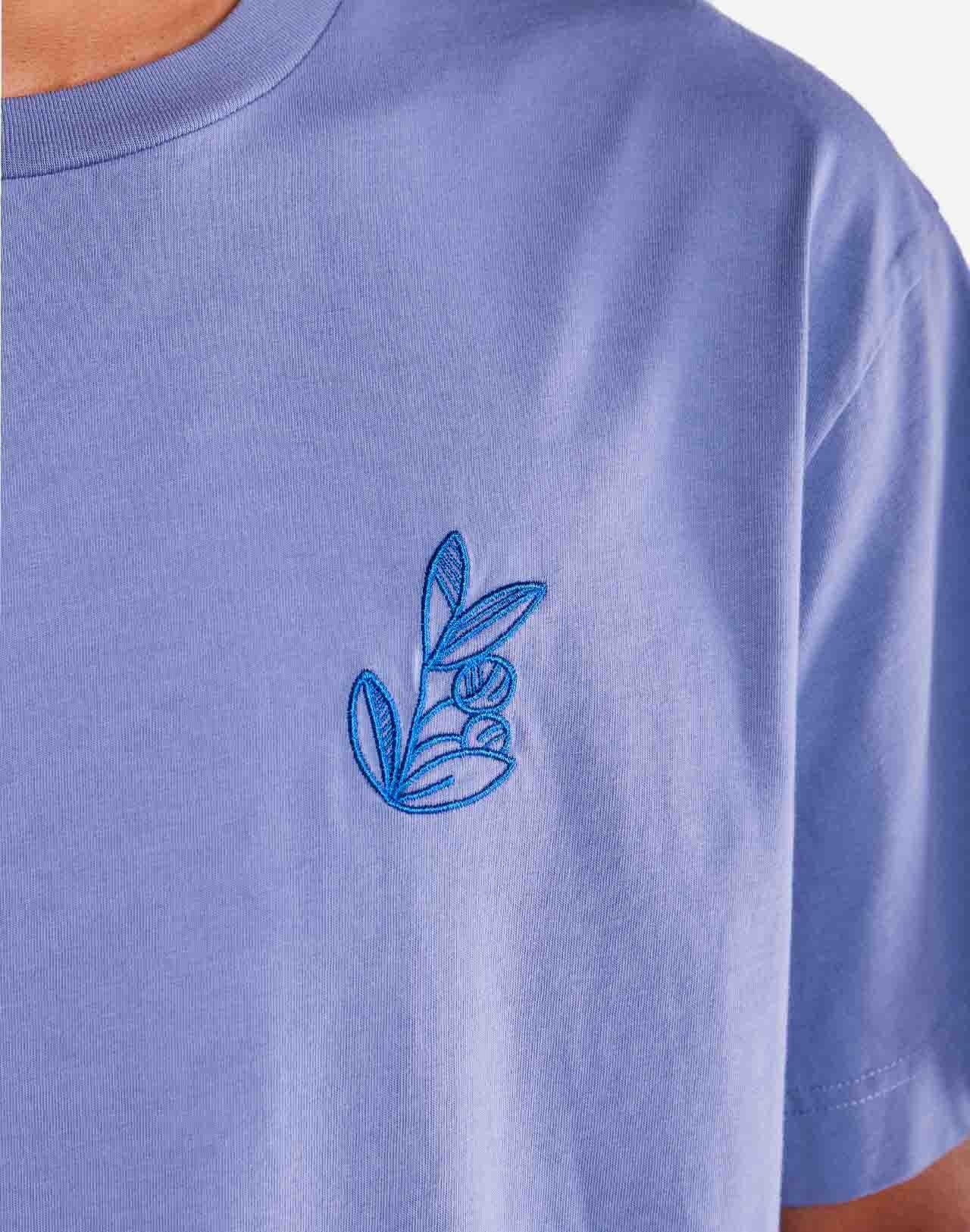 T-shirt ample Oléa bleur azur