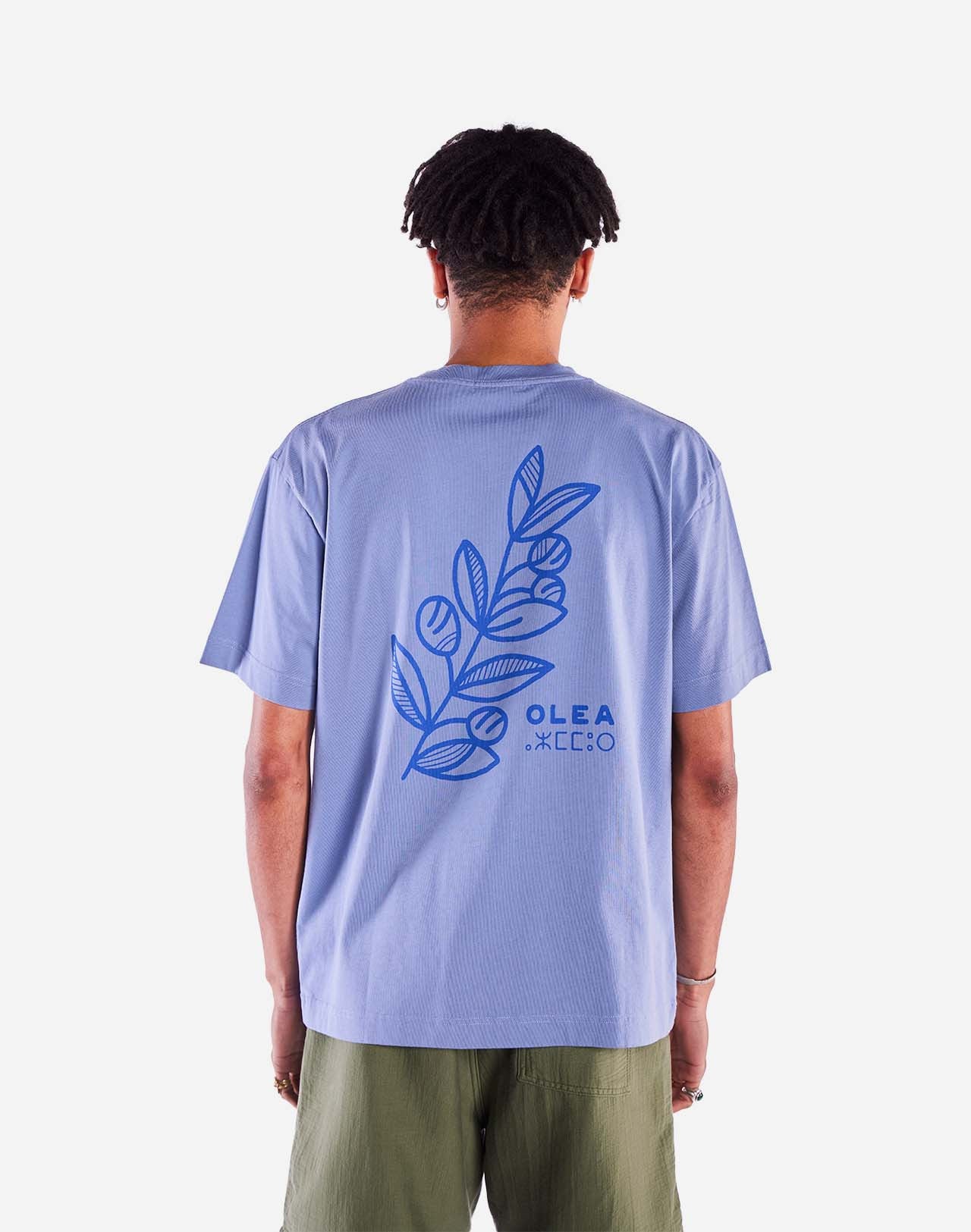 T-shirt ample Oléa bleur azur