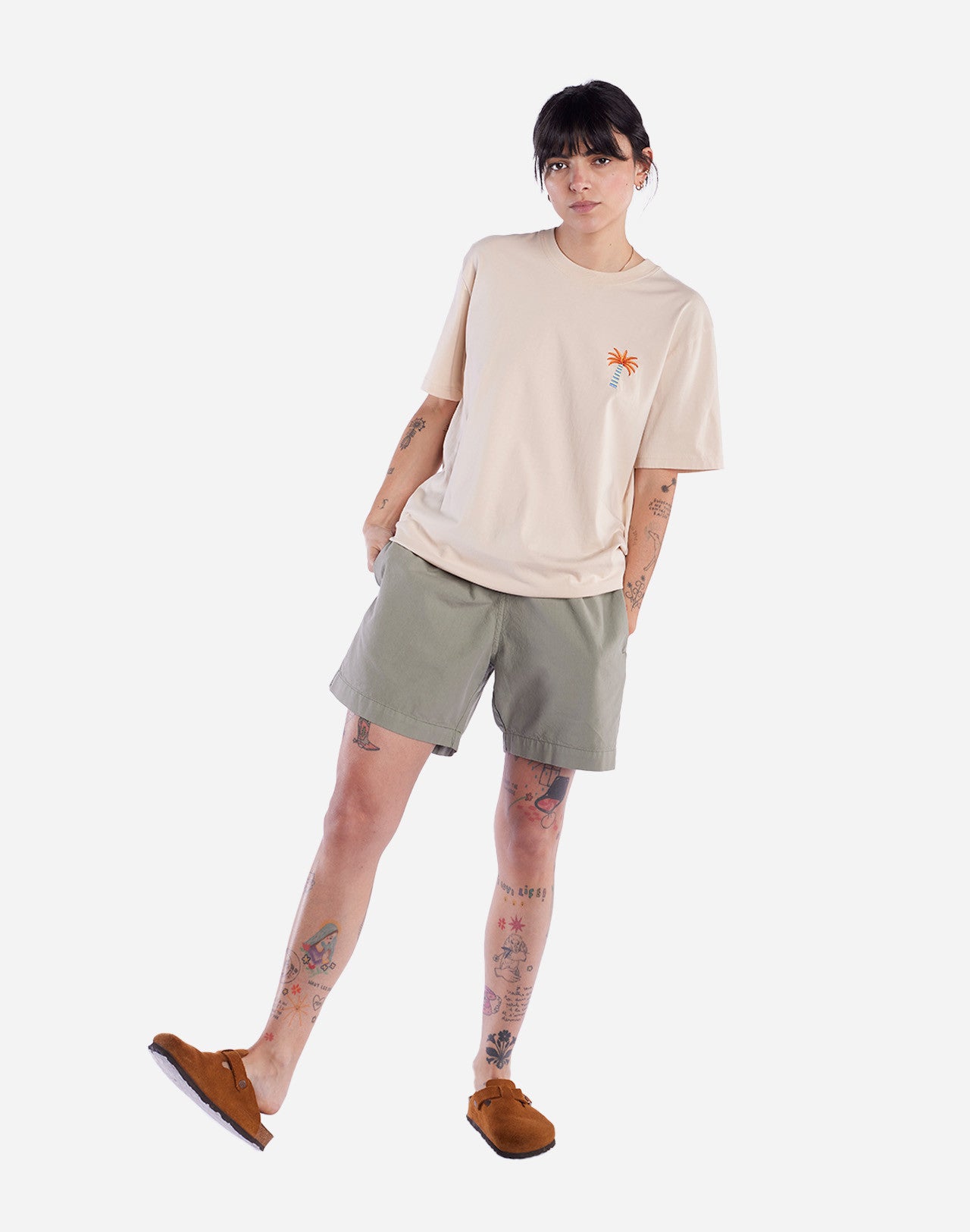 T-shirt Pejibaye crème