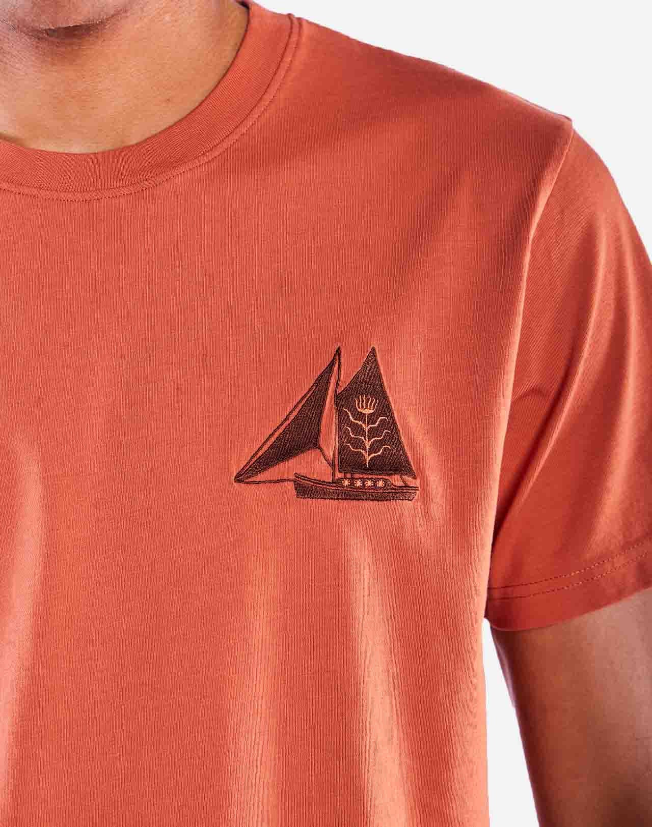 T-shirt Seabass mandarine