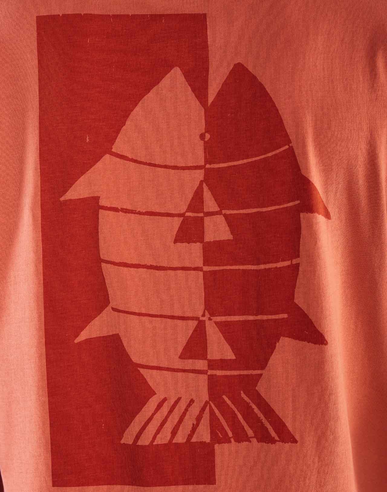T-shirt Seabass mandarine