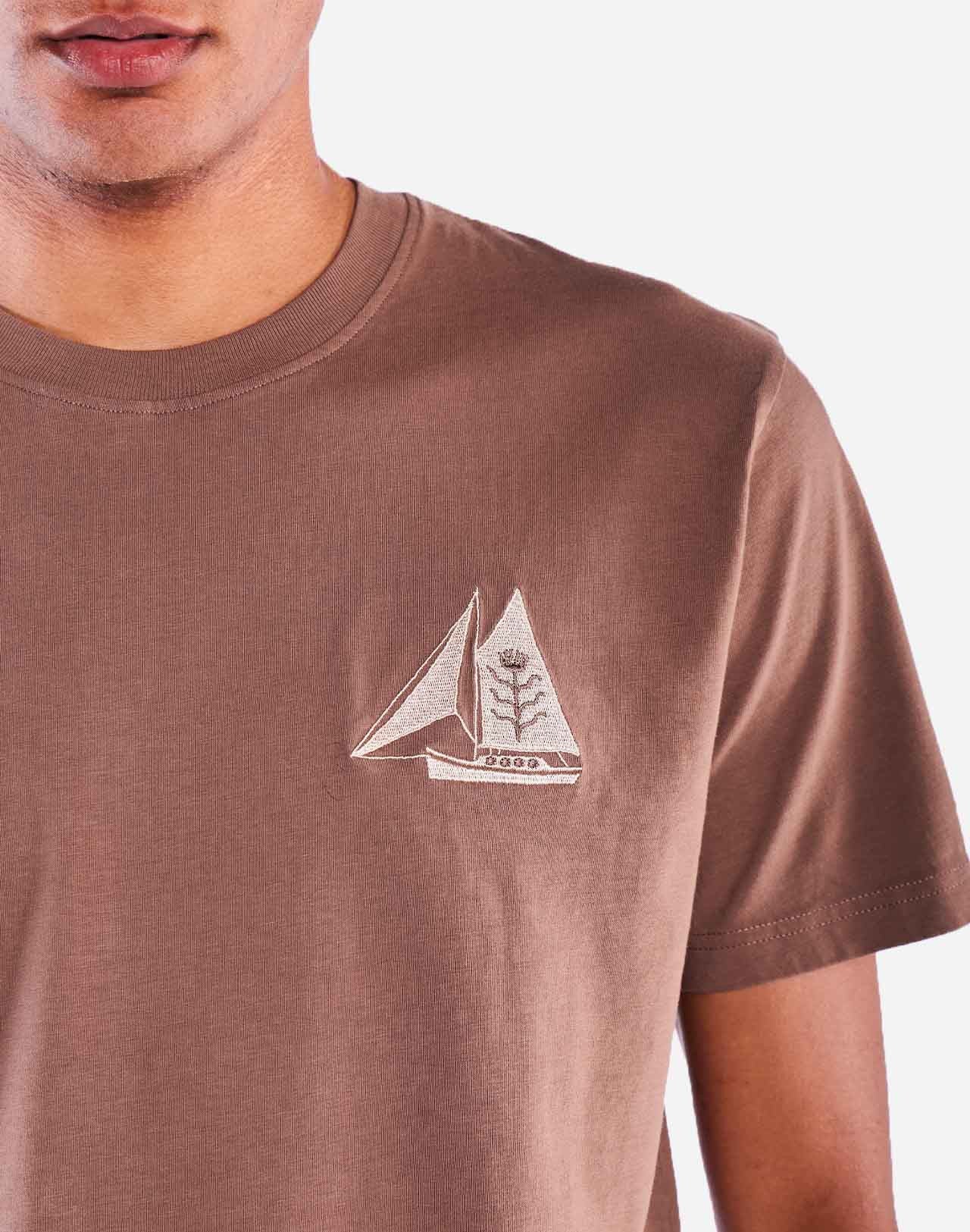 T-shirt Seabass moka