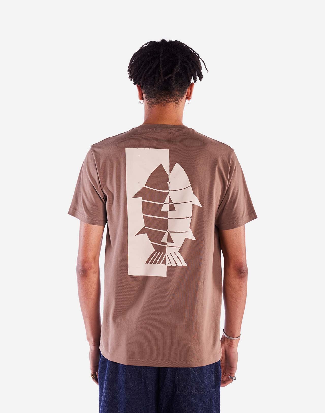 T-shirt Seabass moka