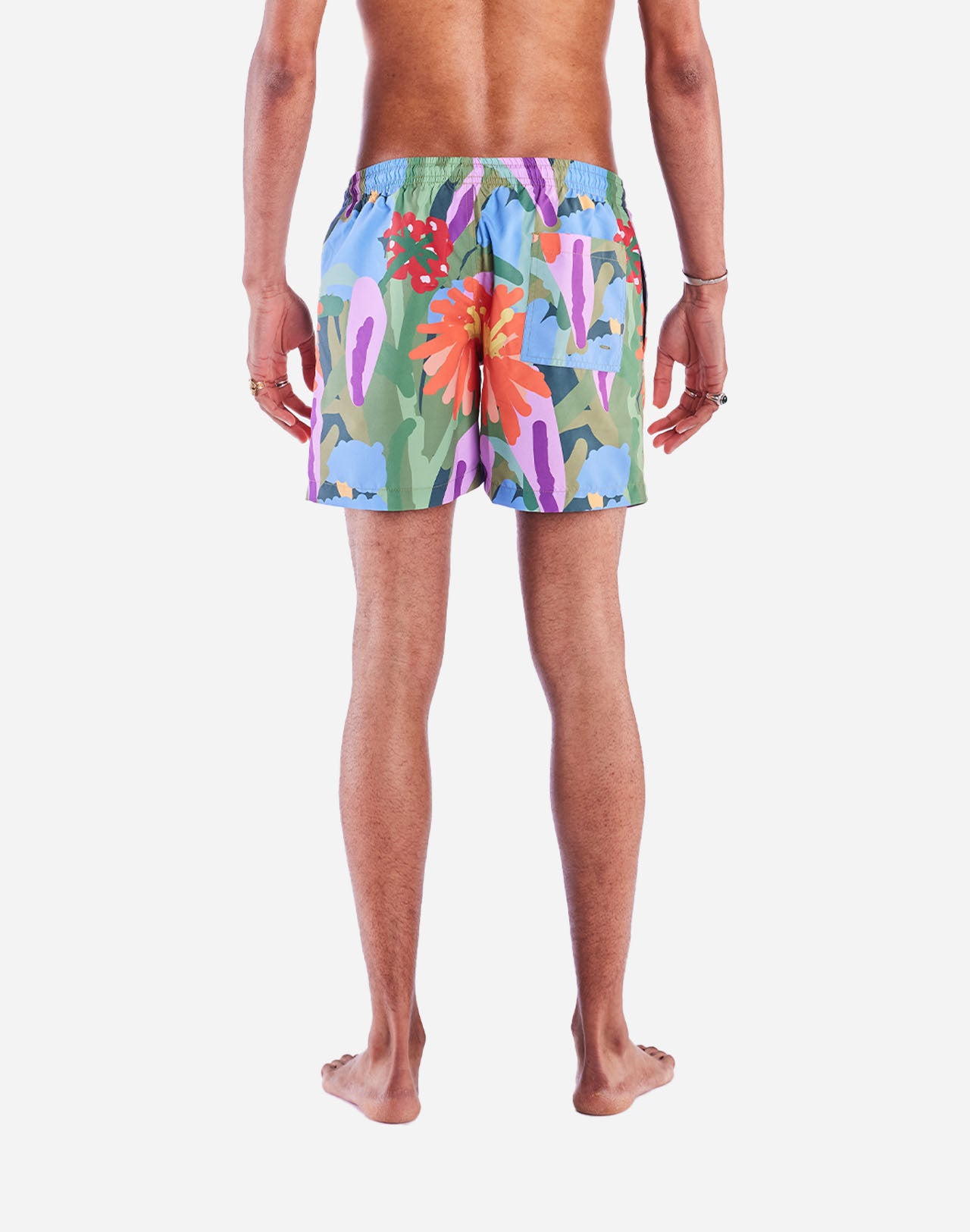 Short de bain Wildflowers multicolore