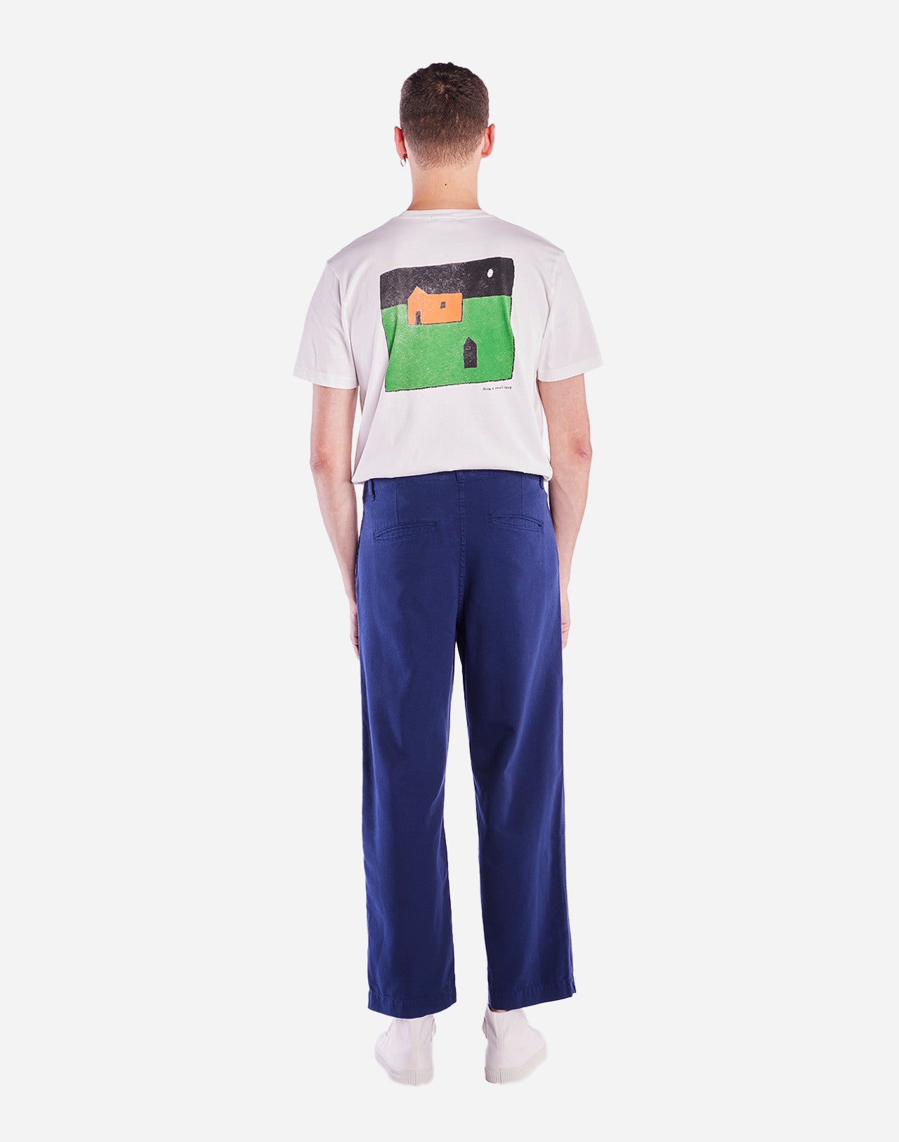 Pantalon Gamal bleu outremer