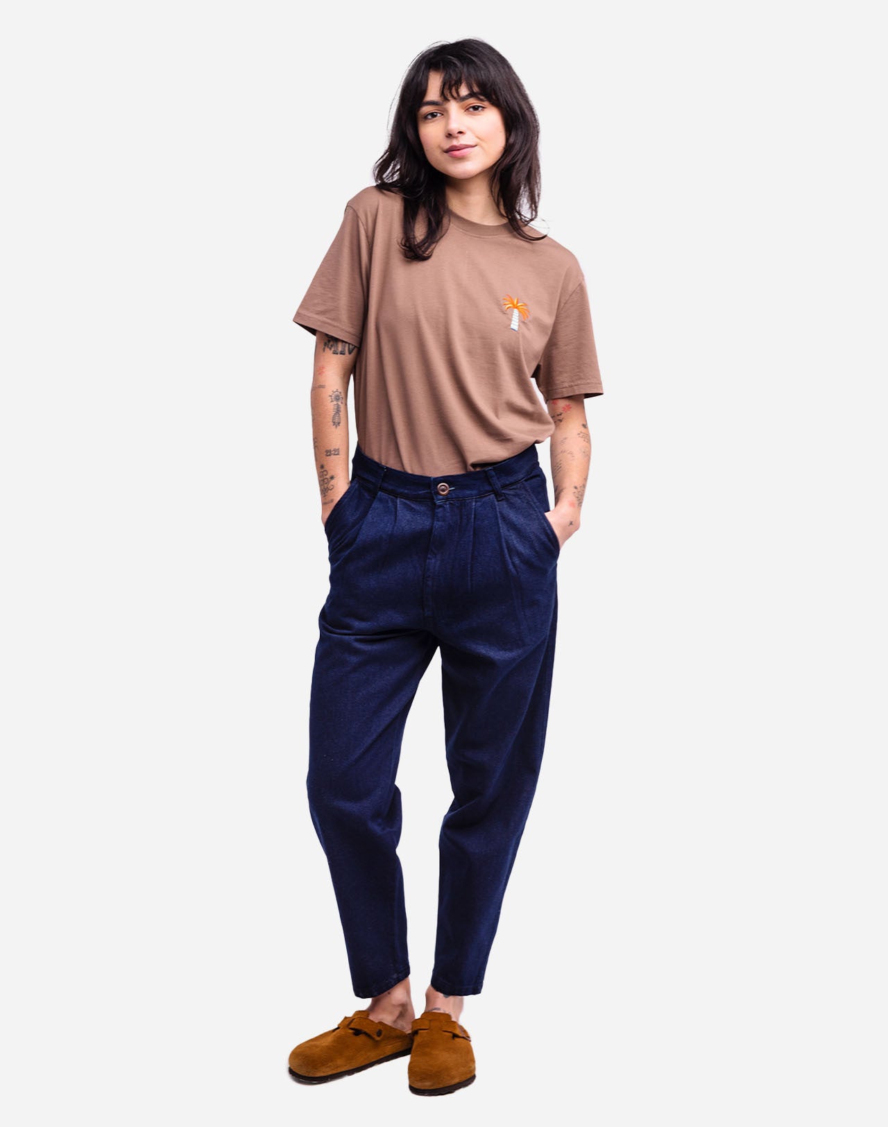Pantalon Swing denim foncé