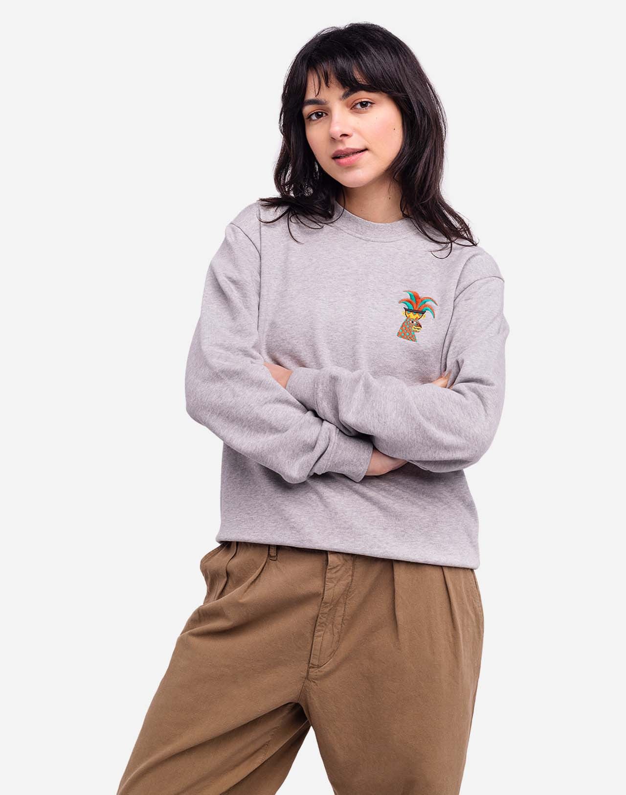 Sweat Yaguar gris chiné