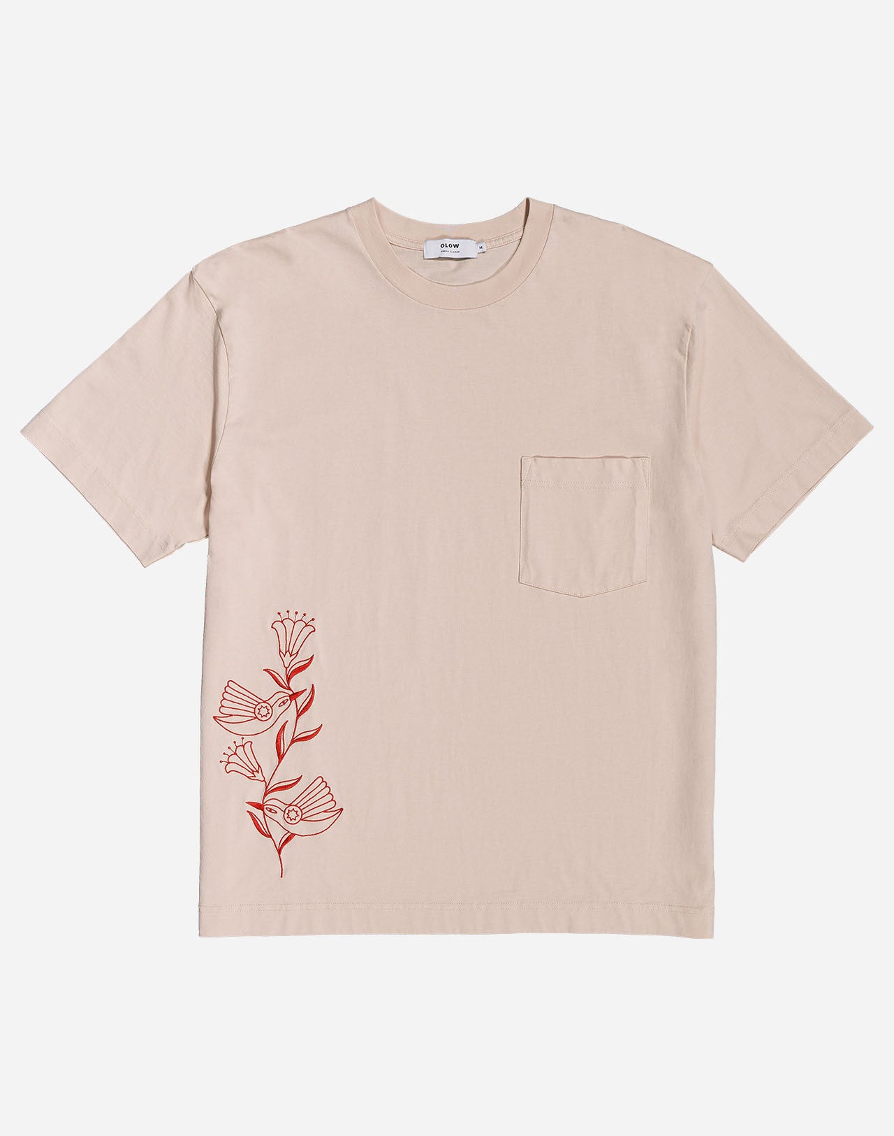 T-shirt ample Hummingbirds crème