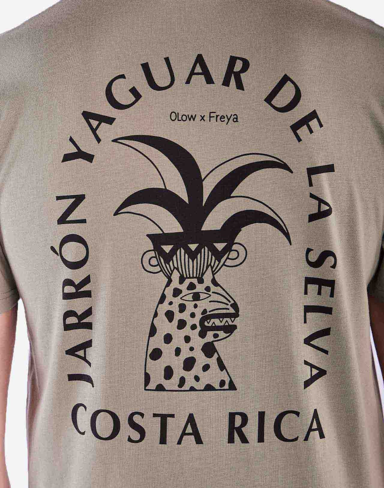 T-shirt Yaguar argile