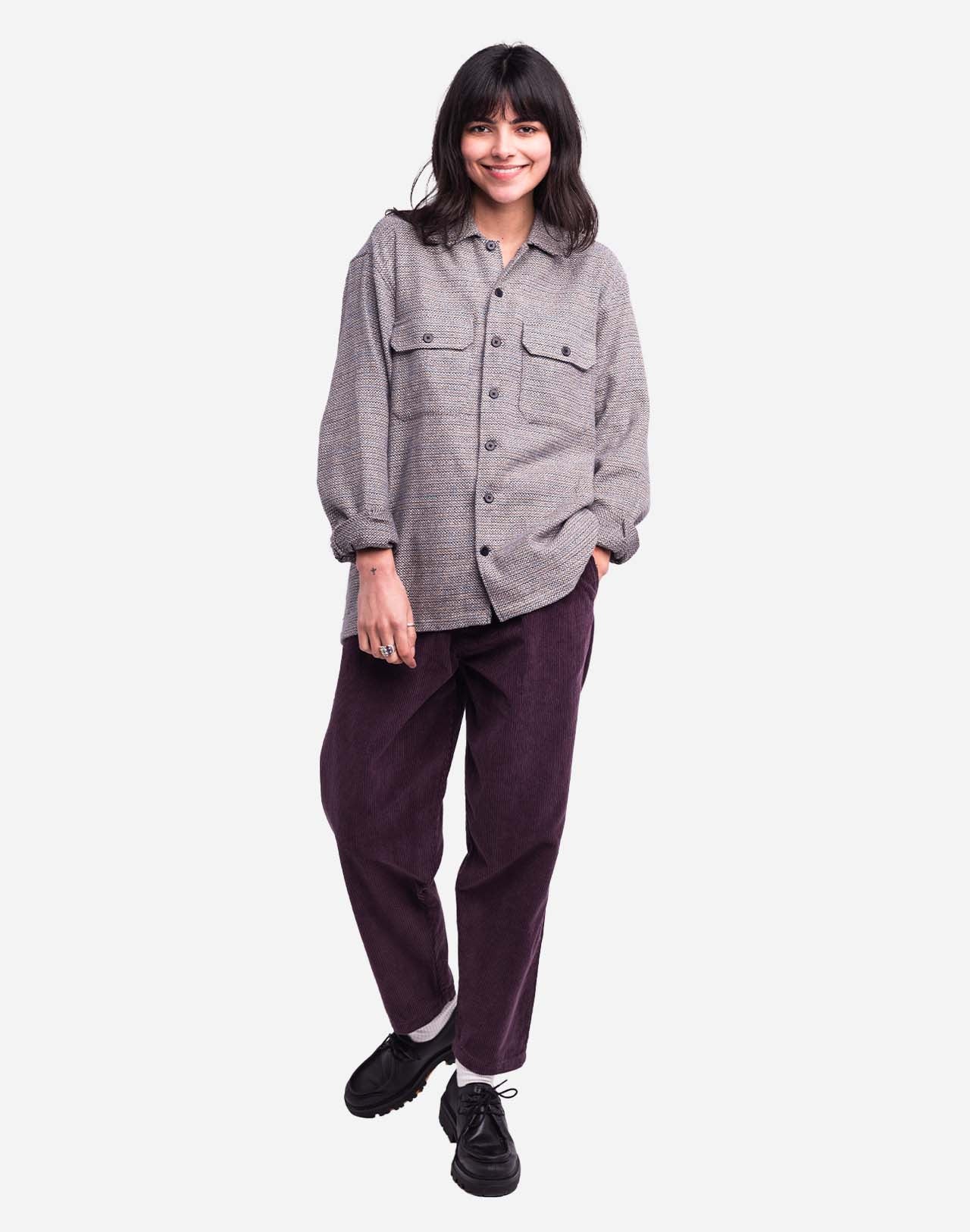 Chemise Décré plémon bleu chiné