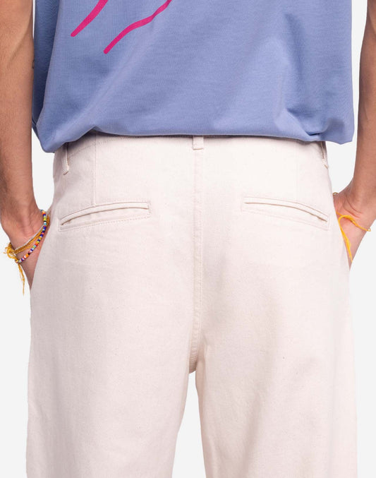 Pantalon Gamal écru