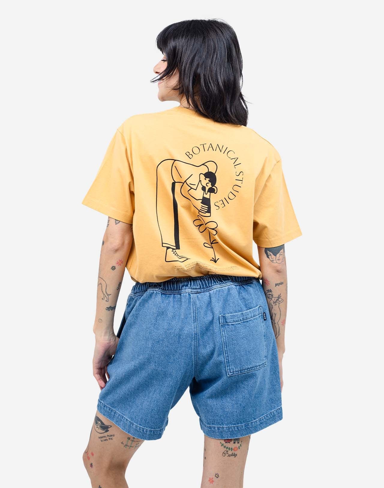 Tshirt Botanical ocre