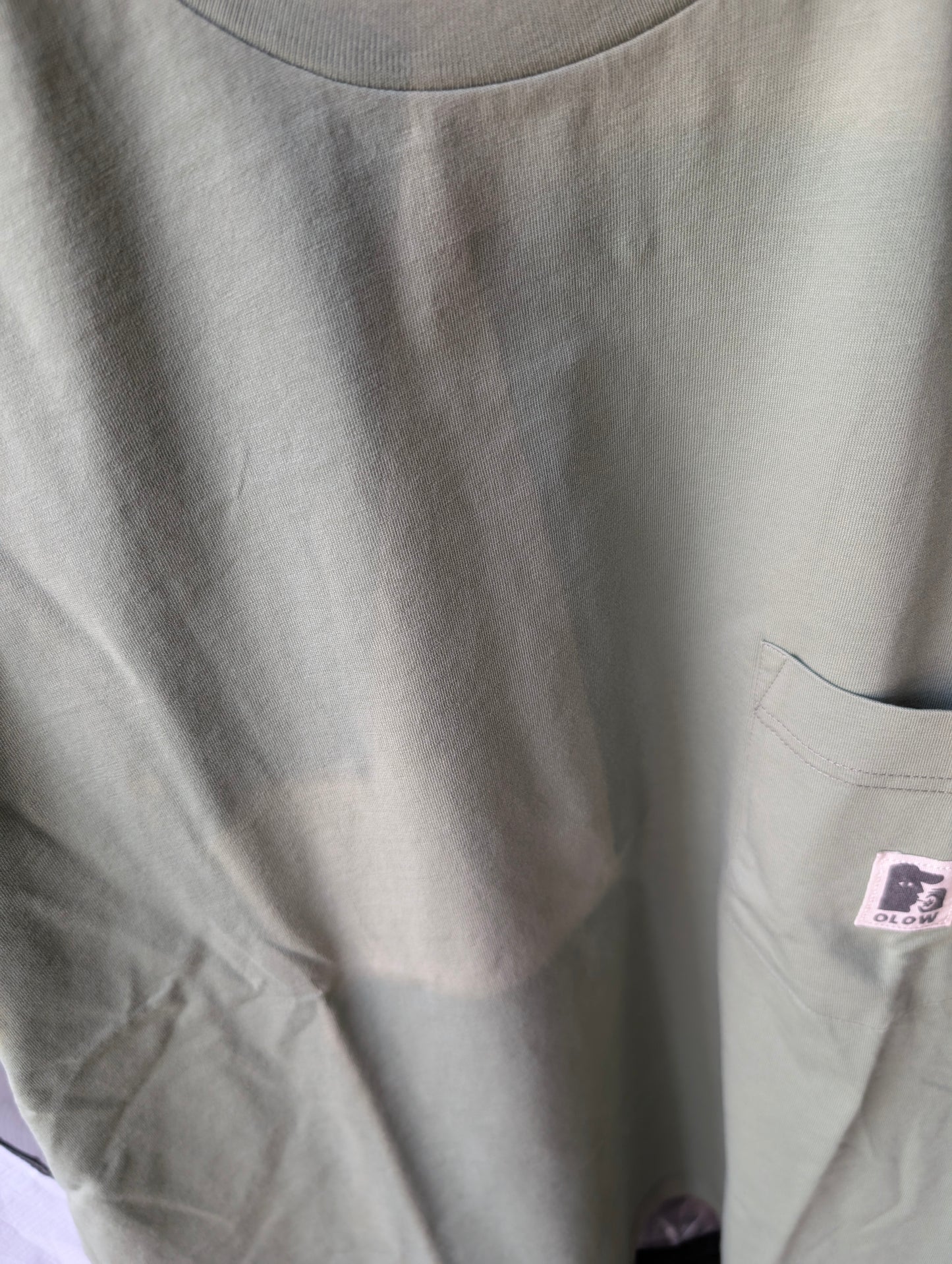 Tshirt ample Japo vert sauge