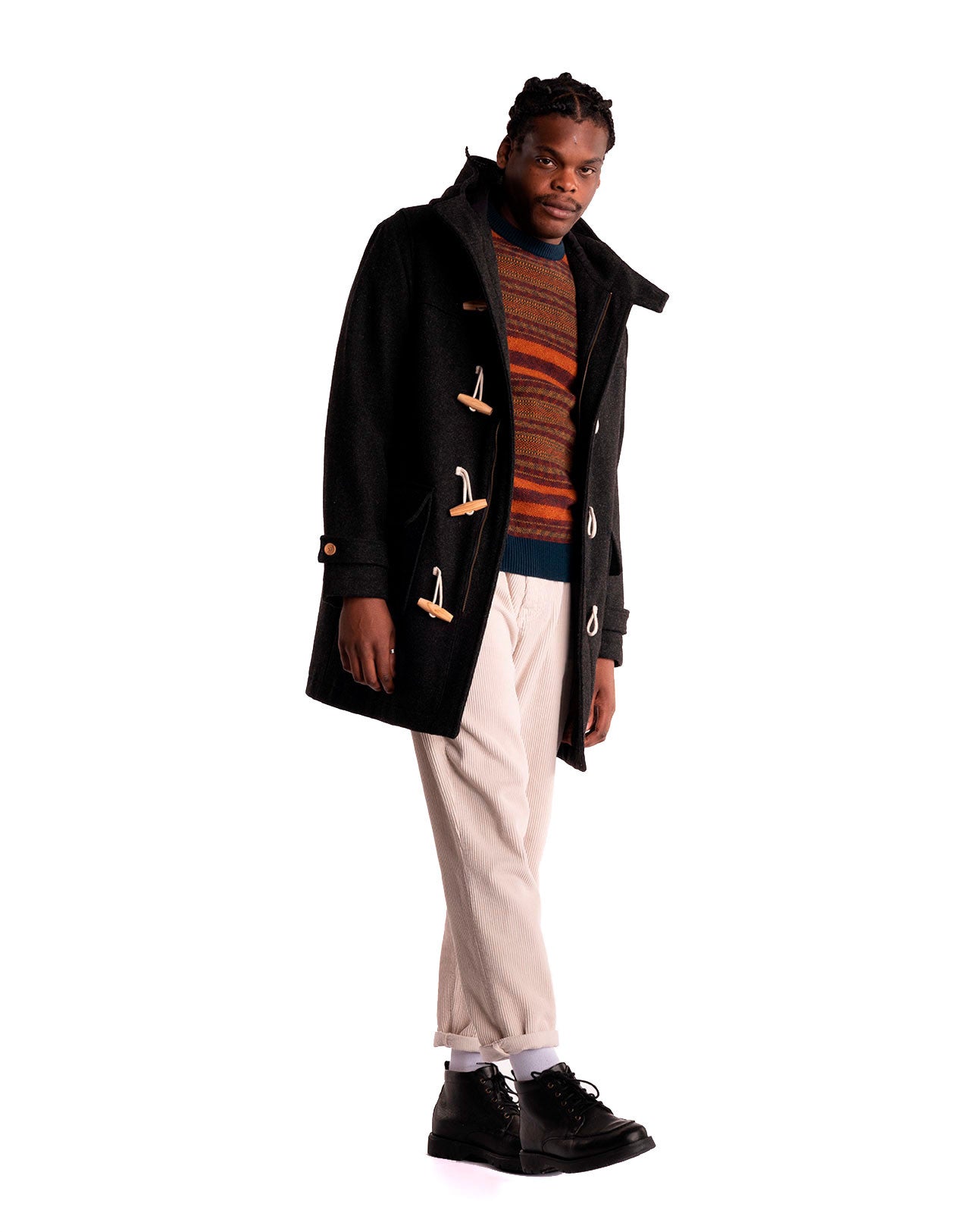Manteau Duffel Noir