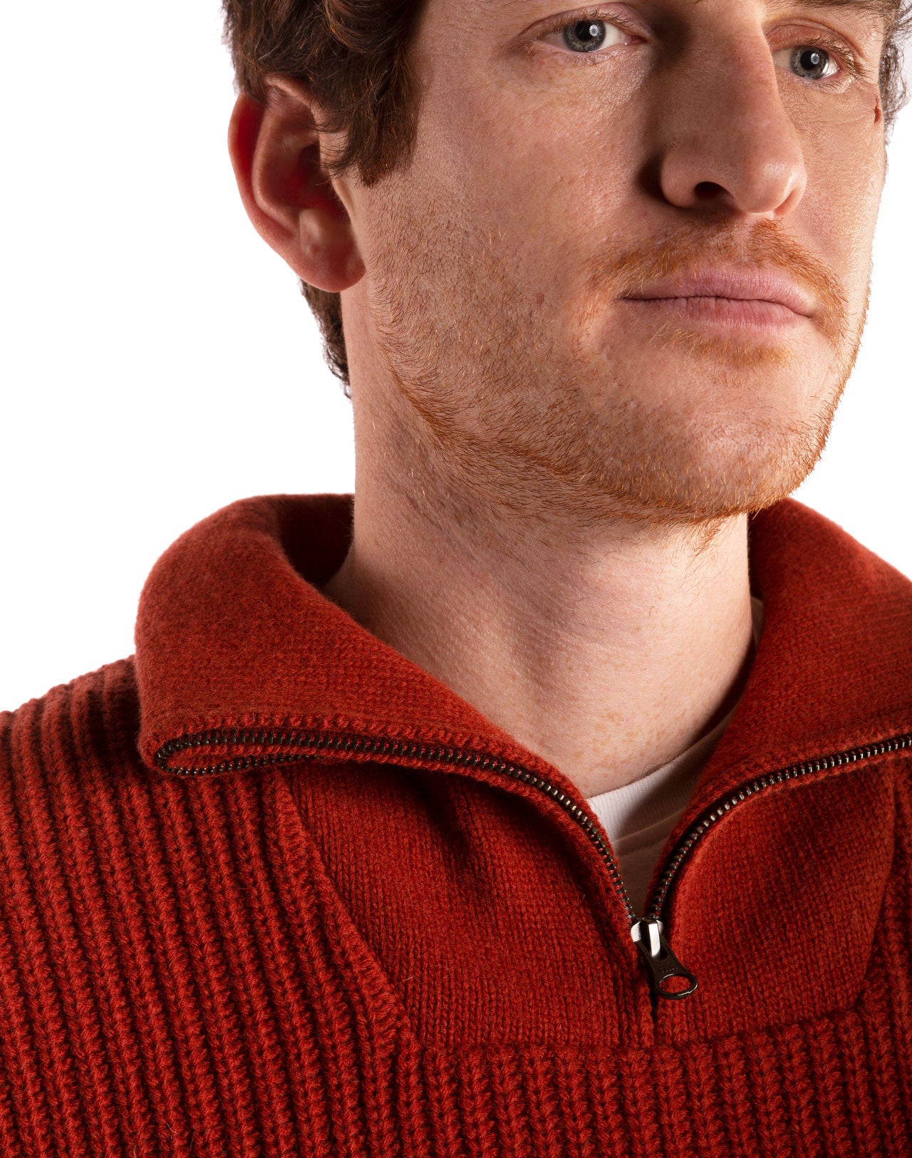 Pull Folko terracotta