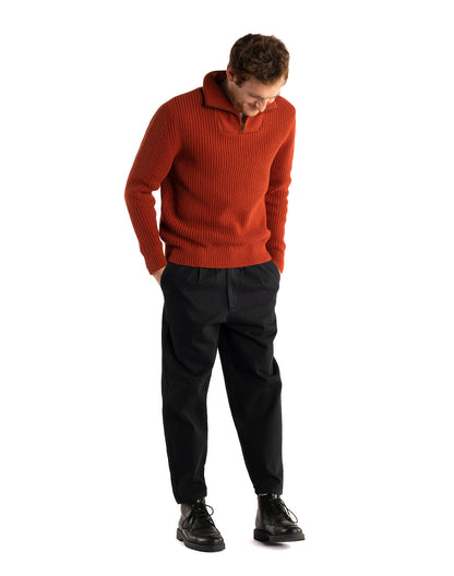 Pull Folko terracotta