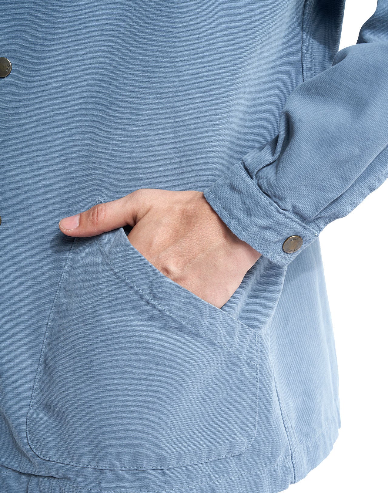 Veste Paisley bleue grise