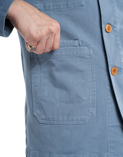 Veste Artisan bleue grise