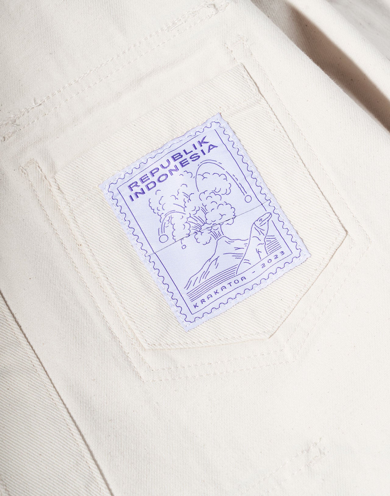 Veste Hekinan écrue