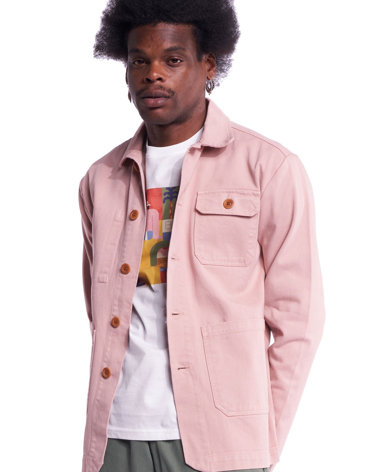 Veste Artisan rose