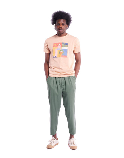 T-shirt Creamy orange