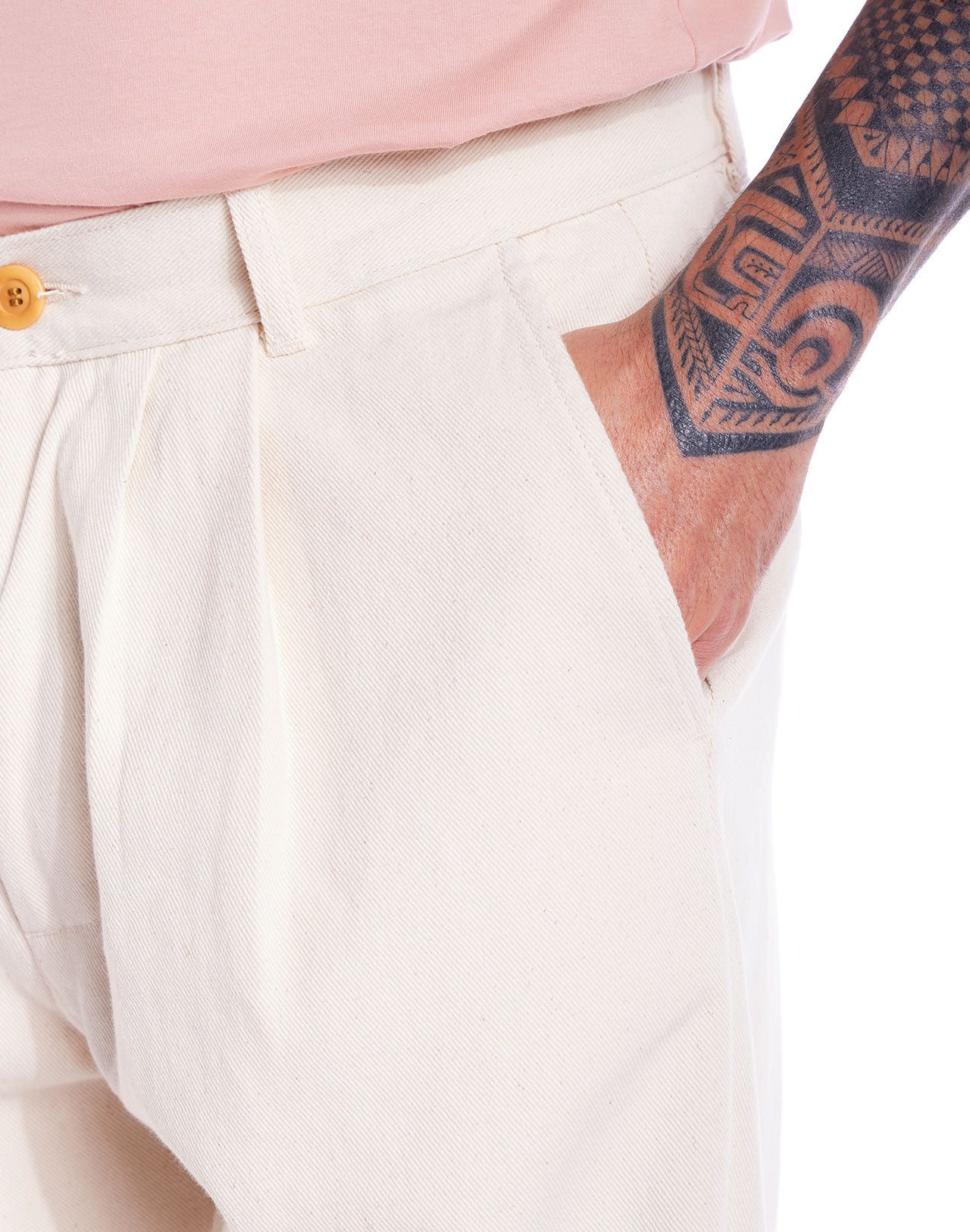 Pantalon Swing écru