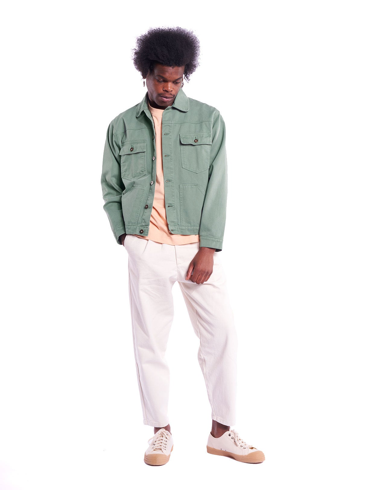 Veste Hekinan verte