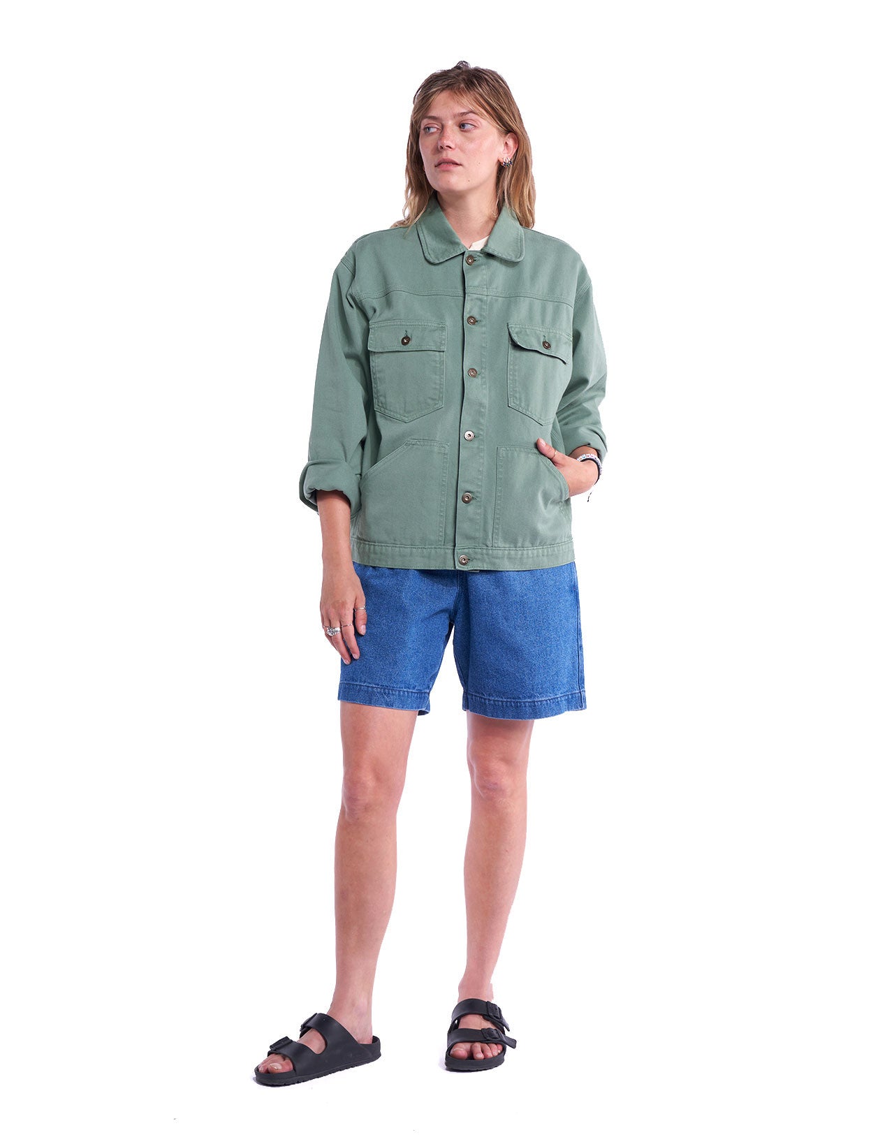 Veste Hekinan verte