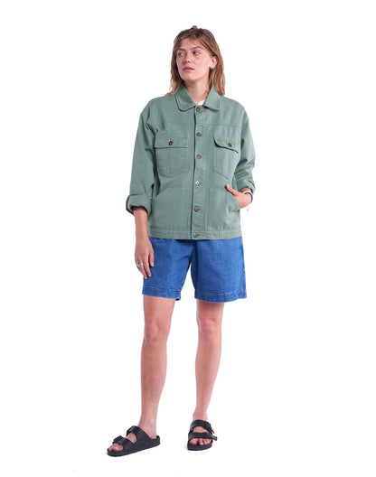 Veste Hekinan verte