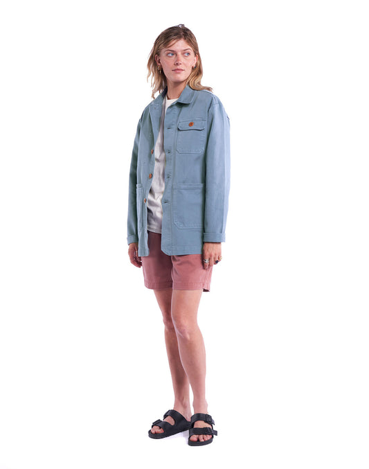 Veste Artisan bleue grise