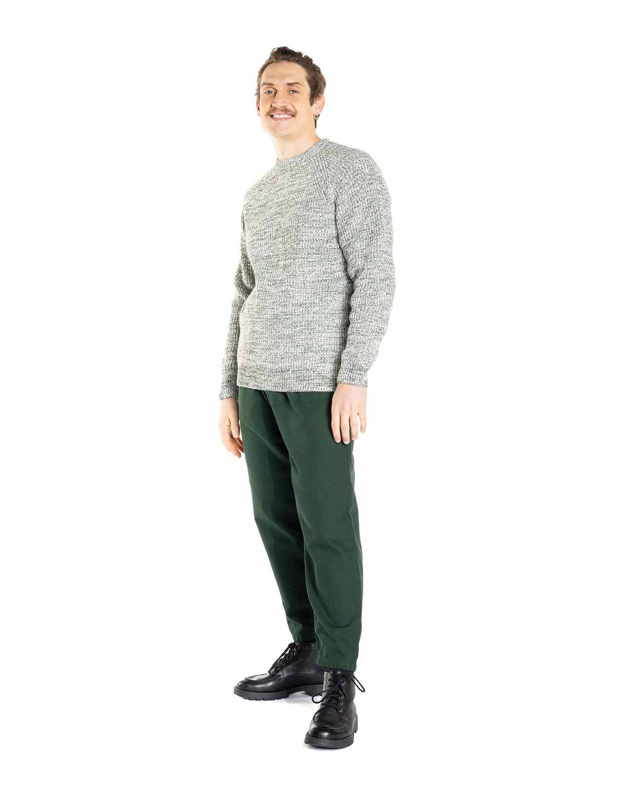 Pull Equinoxe écru chiné