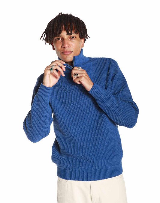Pull Folko bleu