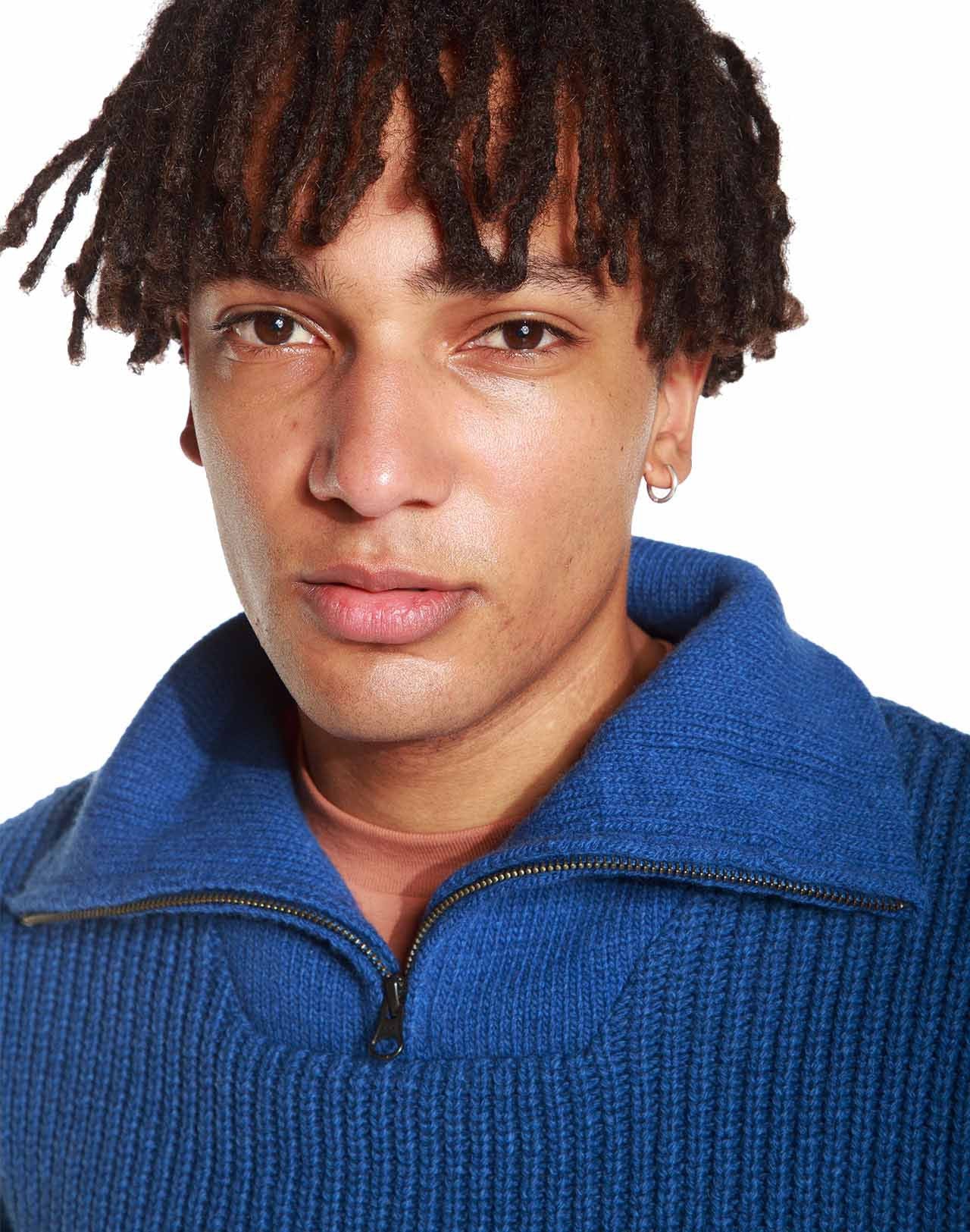 Pull Folko bleu