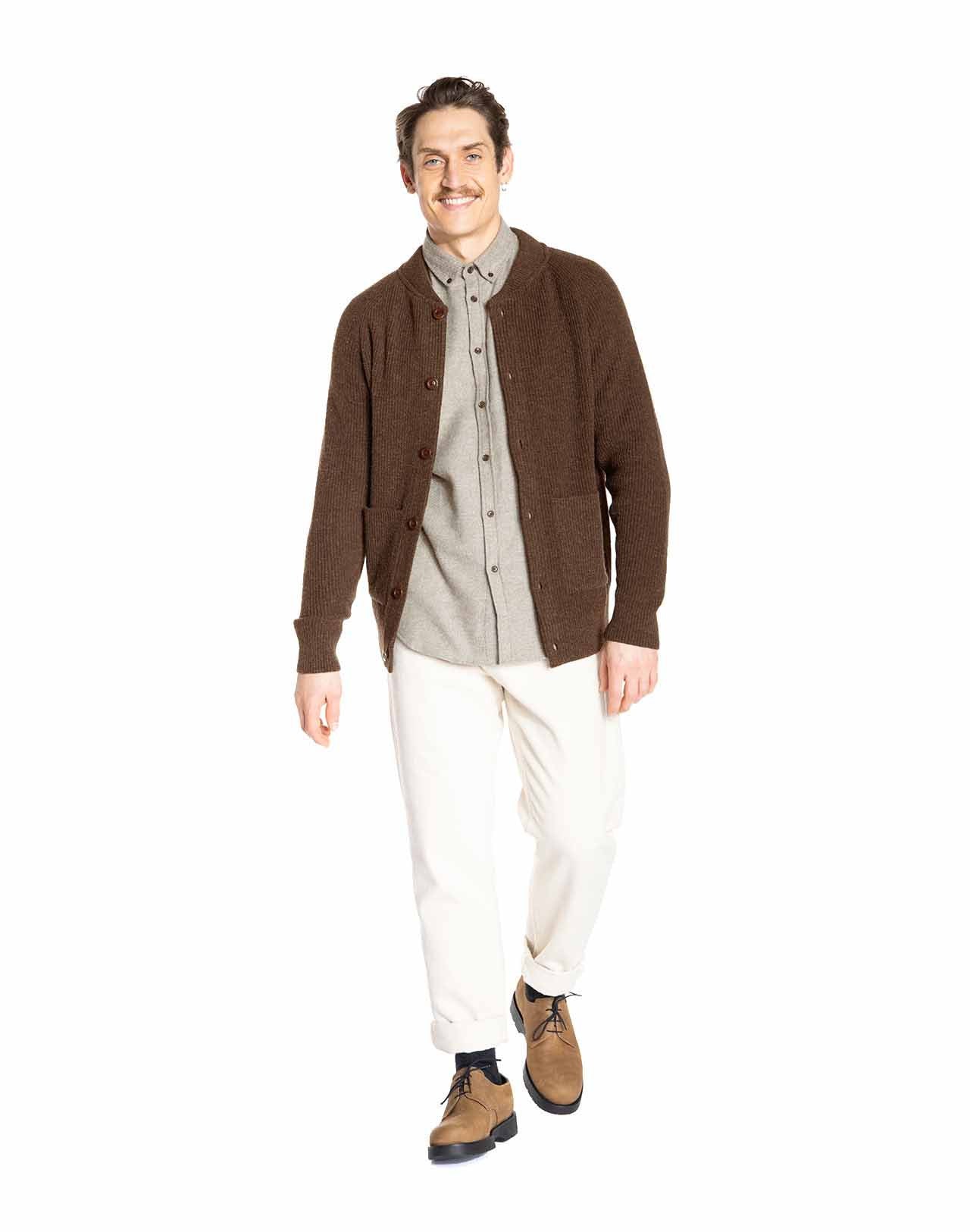 Gilet Gaspard marron